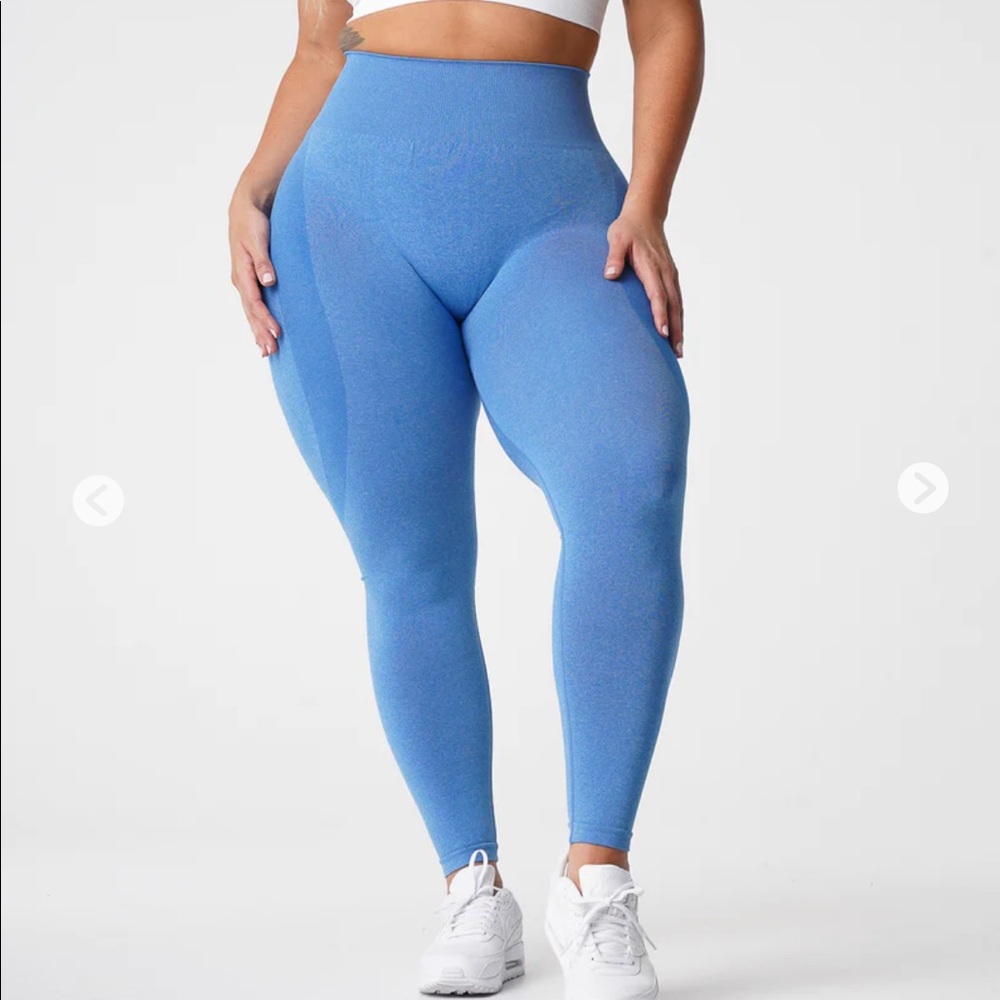 Ocean blue NVGTN leggings